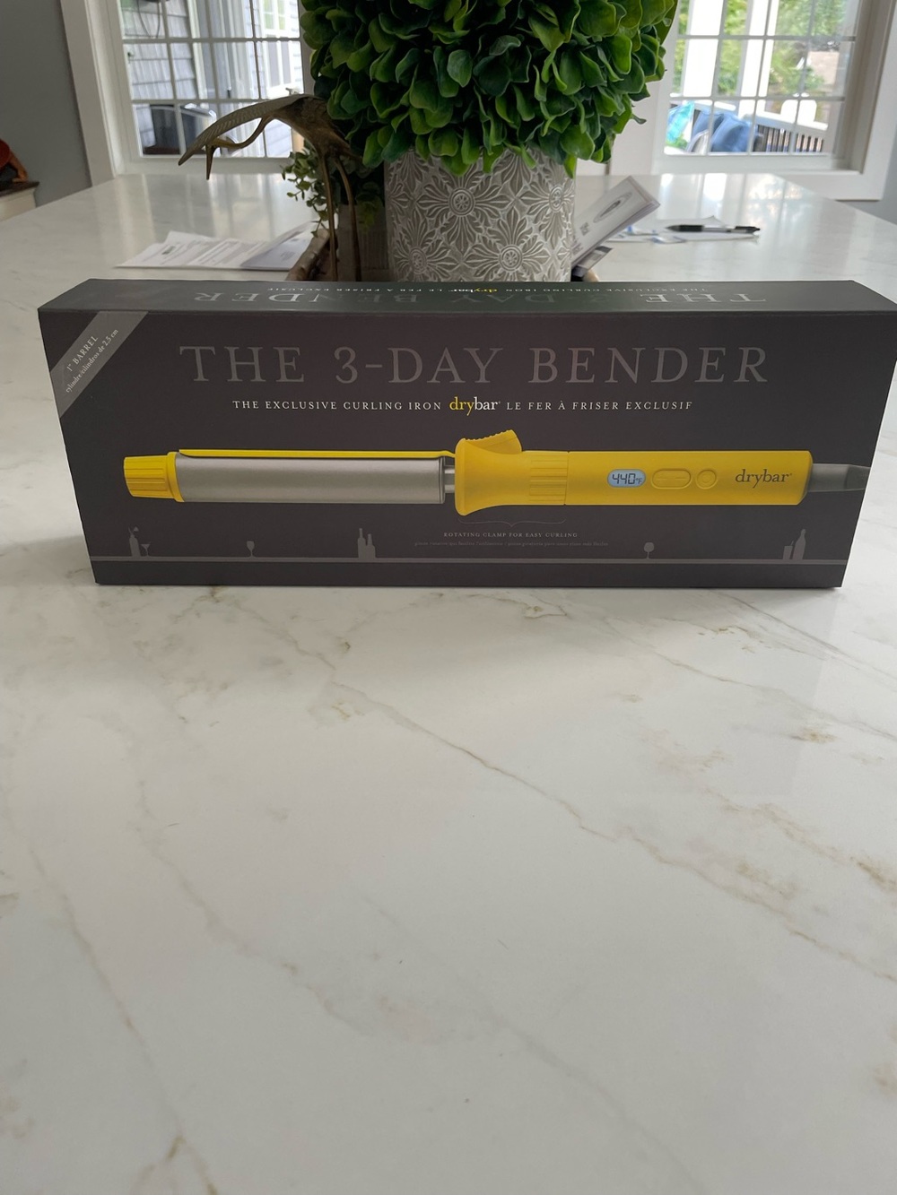 Dry Bar 3 day bender rotating curling iron.